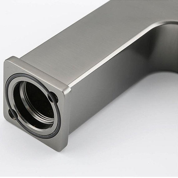 Смеситель для раковины Gappo G1017-9, оружейная сталь фото 10