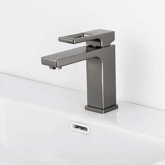 Смеситель для раковины Gappo G1017-9, оружейная сталь фото 5