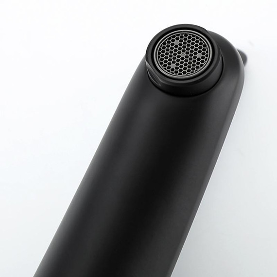 Смеситель для раковины с локтевой (хирургической) ручкой Gappo G1021-6, черный, Цвет производителя: чёрный фото 19