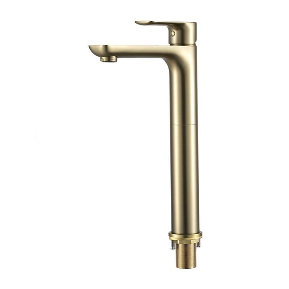 Смеситель для раковины высокий Gappo G48-3 G1048-32, золото сатин, Цвет производителя: золото сатин фото 17