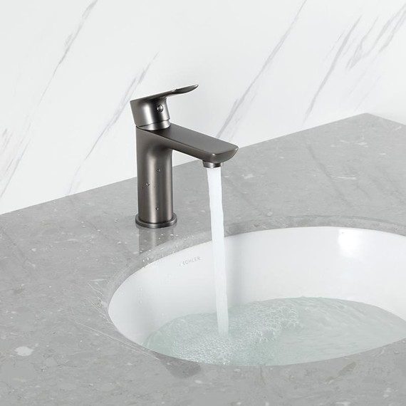 Смеситель для раковины Gappo G48-9 G1048-9, оружейная сталь, Цвет производителя: оружейная сталь фото 10