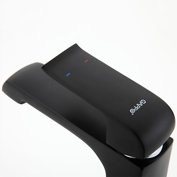 Смеситель для раковины Gappo Aventador G1050, черный фото 8