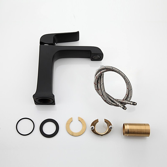 Смеситель для раковины Gappo Aventador G1050, черный фото 10