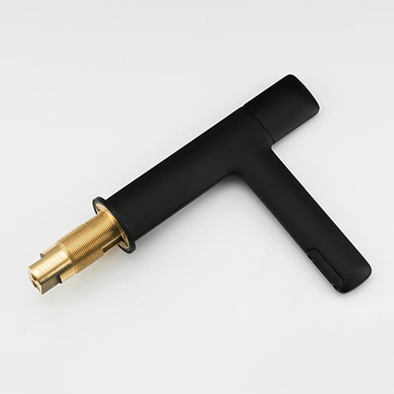 Смеситель для раковины Gappo G1052-86, черный, Цвет производителя: чёрный фото 5