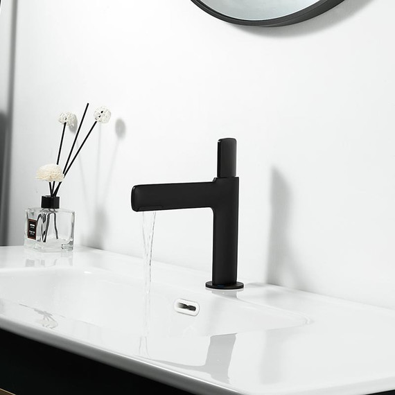 Смеситель для раковины Gappo G1052-86, черный, Цвет производителя: чёрный фото 2