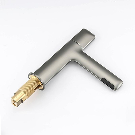 Смеситель для раковины Gappo G1052-89, оружейная сталь, Цвет производителя: оружейная сталь фото 4