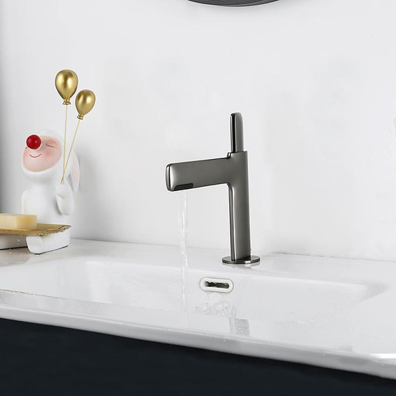 Смеситель для раковины Gappo G1052-89, оружейная сталь, Цвет производителя: оружейная сталь фото 2