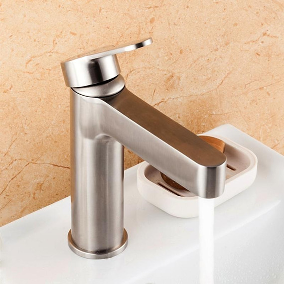 Смеситель для раковины Gappo G1099-30, сатин, Цвет производителя: сатин фото 3