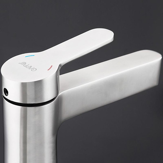 Смеситель для раковины Gappo G1099-30, сатин, Цвет производителя: сатин фото 6