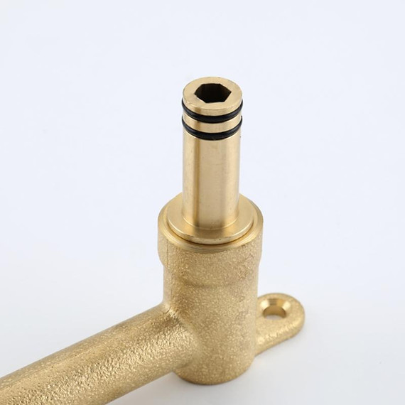 Смеситель для раковины настенный Gappo G06-6 G1206-6, чёрный, Цвет производителя: чёрный фото 20