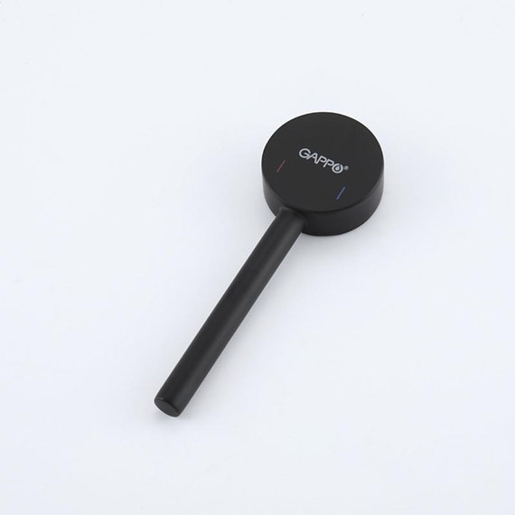 Смеситель для раковины настенный Gappo G06-6 G1206-6, чёрный, Цвет производителя: чёрный фото 27