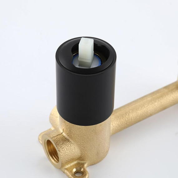 Смеситель для раковины настенный Gappo G06-6 G1206-6, чёрный, Цвет производителя: чёрный фото 18