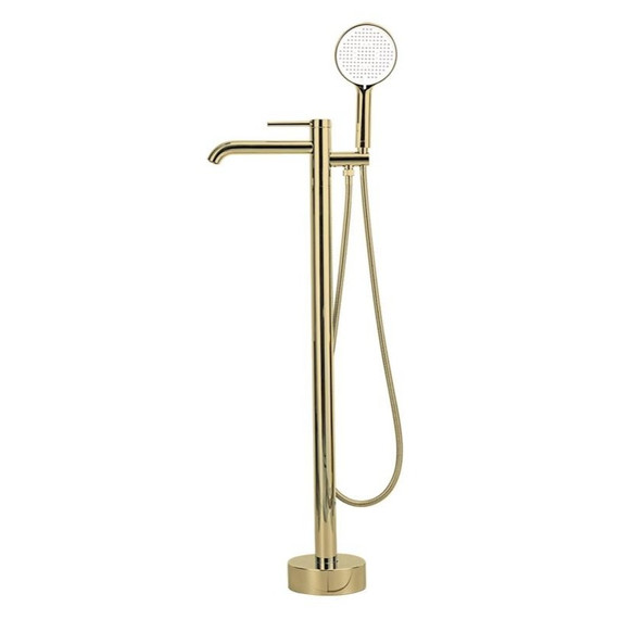 Смеситель для ванны Gappo G06-3 G3006-3, золото сатин, Цвет производителя: золото сатин фото 