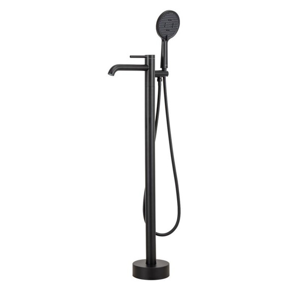 Смеситель для ванны Gappo G06-6 G3006-6, чёрный, Цвет производителя: чёрный фото 