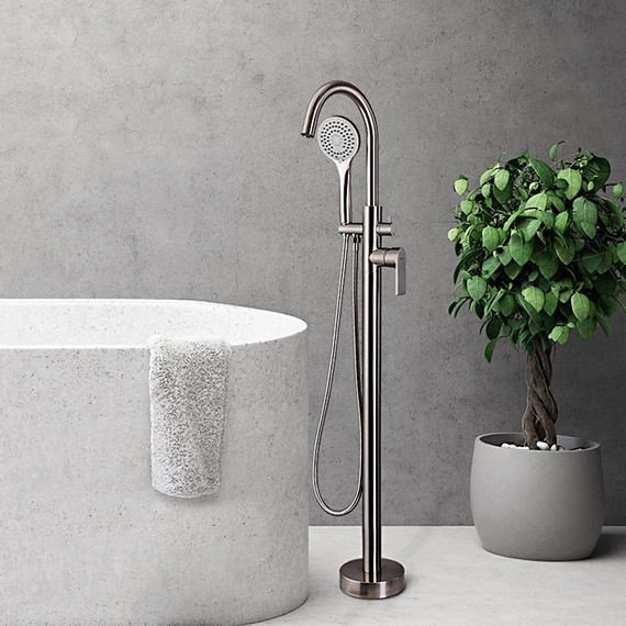 Смеситель для ванны Gappo G3099, сатин фото 3