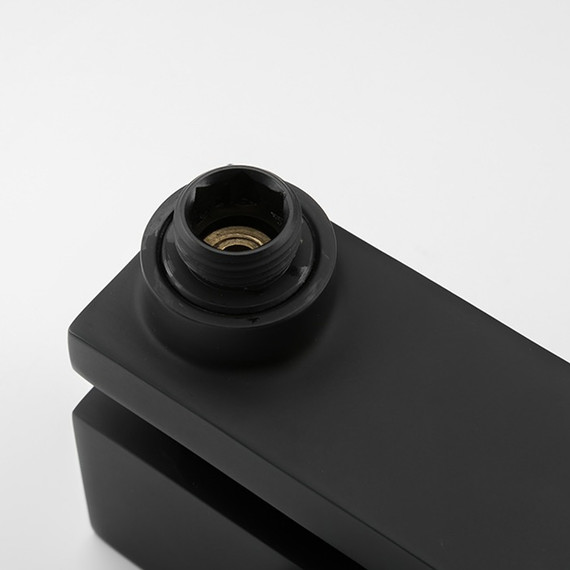 Смеситель для ванны с душевым гарнитуром Gappo G3207-6, черный фото 5