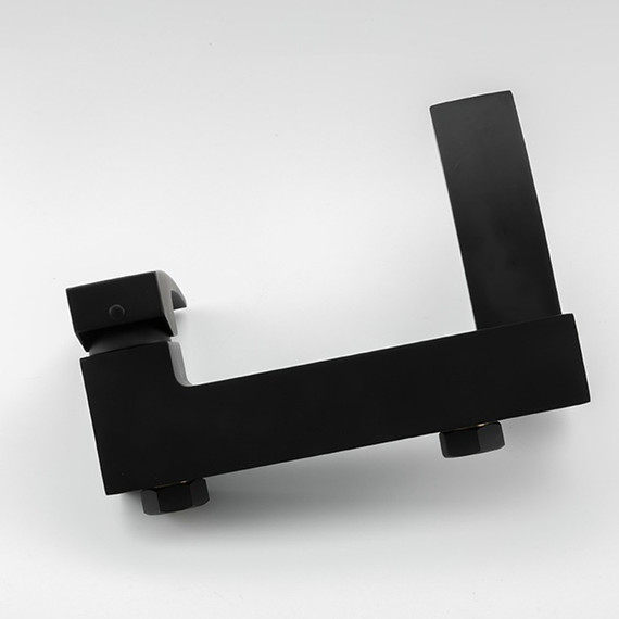 Смеситель для ванны с душевым гарнитуром Gappo G3207-6, черный фото 4