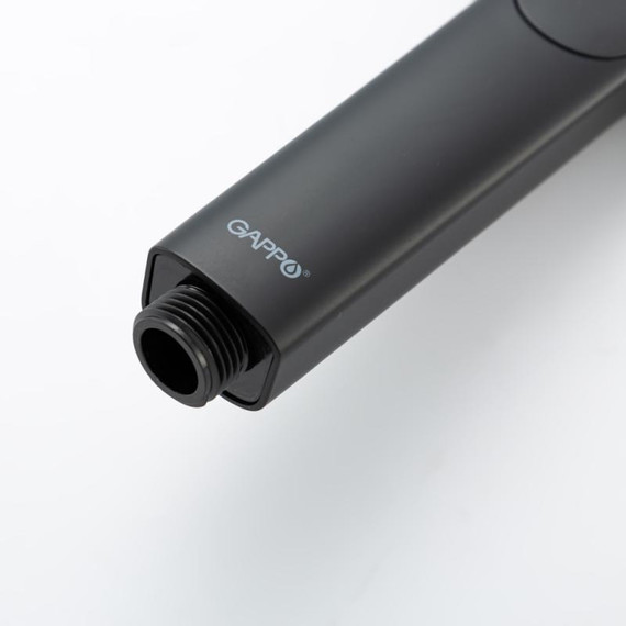 Смеситель для ванны с выдвижным изливом Gappo G10-6 G3210-6, чёрный, Цвет производителя: чёрный фото 23