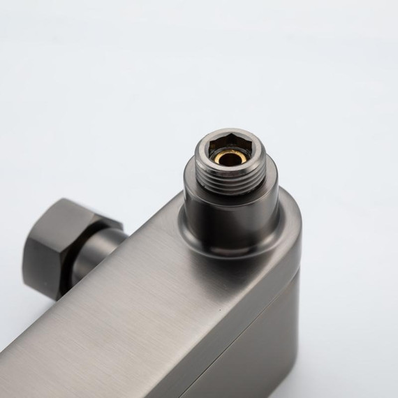 Смеситель для ванны с выдвижным изливом Gappo G10-9 G3210-9, оружейная сталь, Цвет производителя: оружейная сталь фото 16