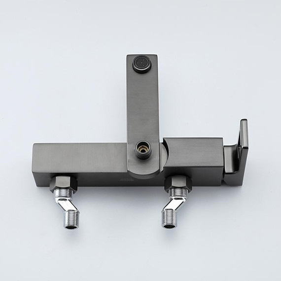 Смеситель для ванны с гарнитуром Gappo G3217-9, оружейная сталь фото 17