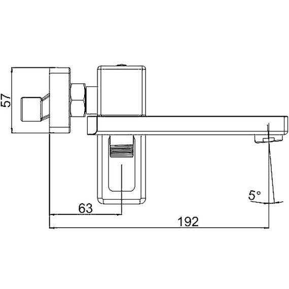 Смеситель для ванны с гарнитуром Gappo G3217-9, оружейная сталь фото 20