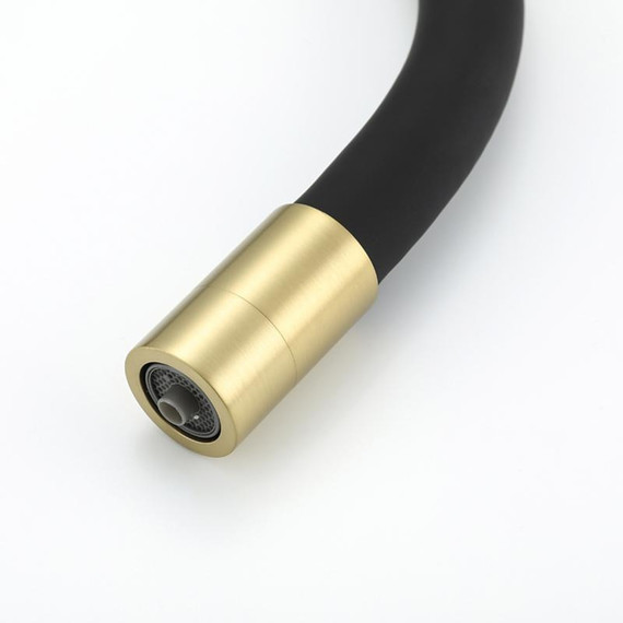 Смеситель для кухни Gappo G4398-33, золото/черный фото 25