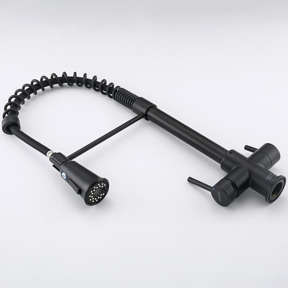 Смеситель для кухни Gappo G4398-66, черный фото 25