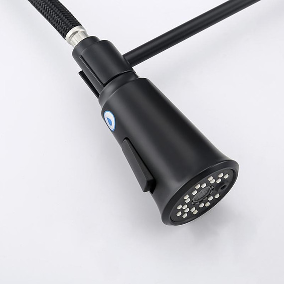 Смеситель для кухни Gappo G4398-66, черный фото 29