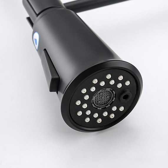 Смеситель для кухни Gappo G4398-66, черный фото 30