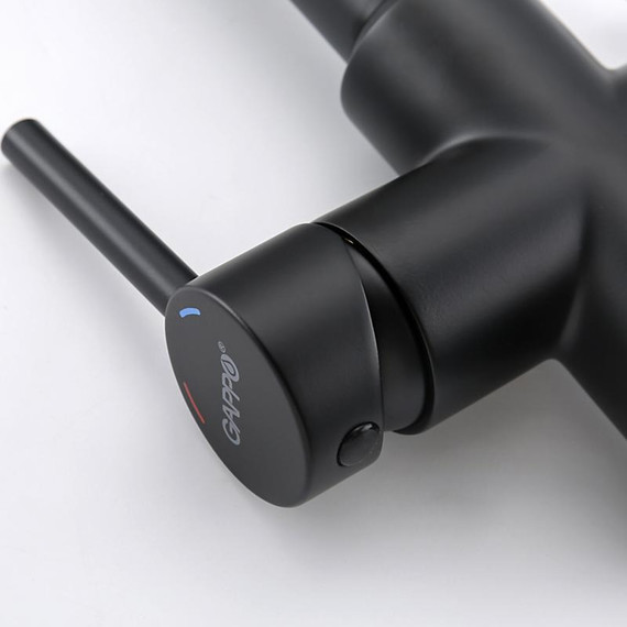 Смеситель для кухни Gappo G4398-66, черный фото 32