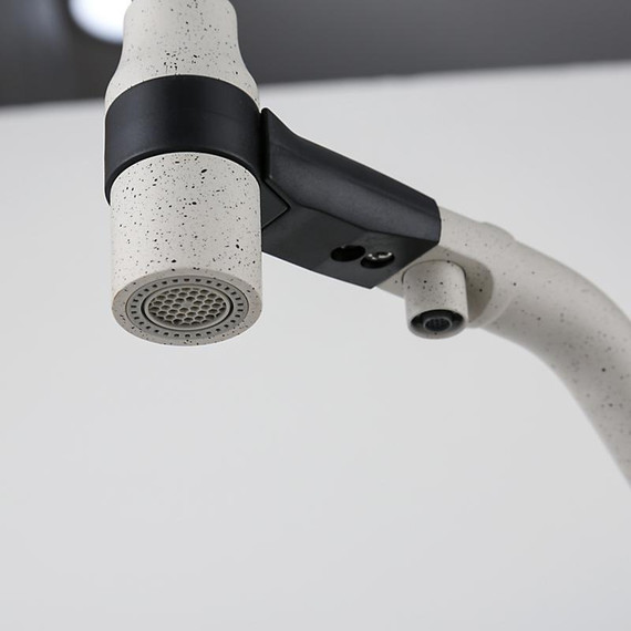 Смеситель для кухни Gappo G4398-81, белый/черный фото 33