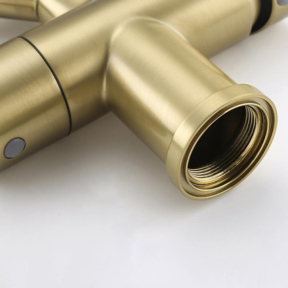 Смеситель для кухни Gappo G4398-83, золото/черный фото 27