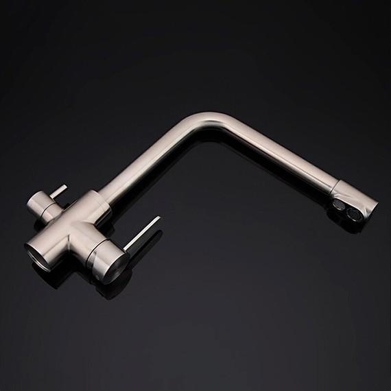 Смеситель для кухни Gappo G4399-1, сатин фото 5