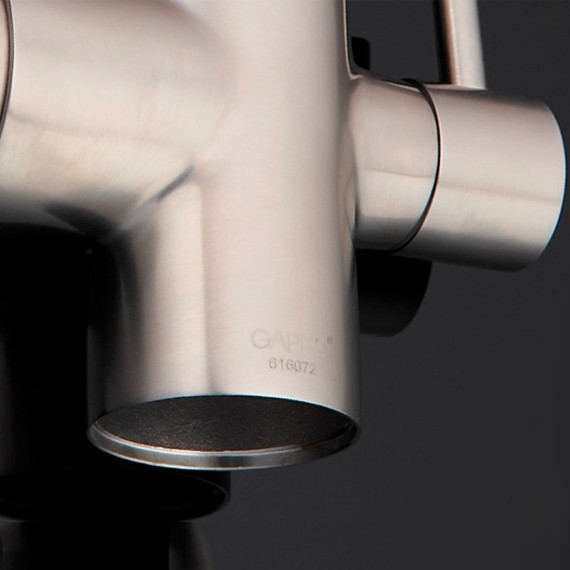 Смеситель для кухни Gappo G4399-1, сатин фото 8