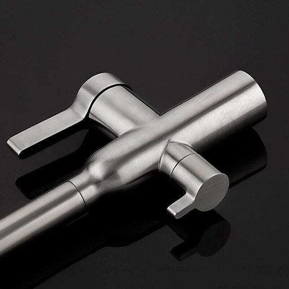 Смеситель для кухни Gappo G4399-4, сатин фото 10