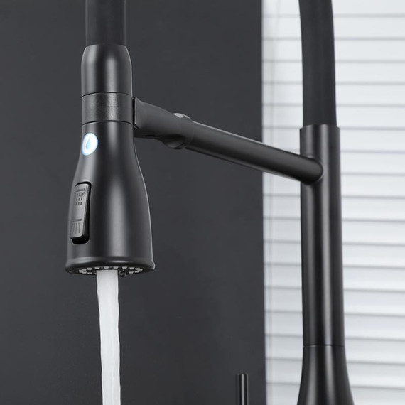 Смеситель для кухни Gappo G4399-76, черный фото 15