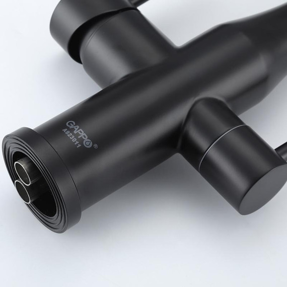 Смеситель для кухни Gappo G4399-76, черный фото 33