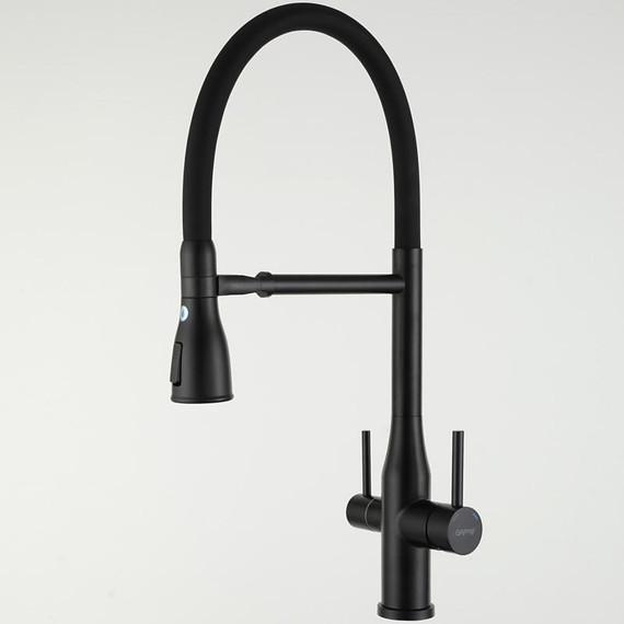 Смеситель для кухни Gappo G4399-76, черный фото 27
