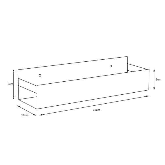 Полочка Boheme Q 10965-BRB, цвет брашированная бронза фото 2