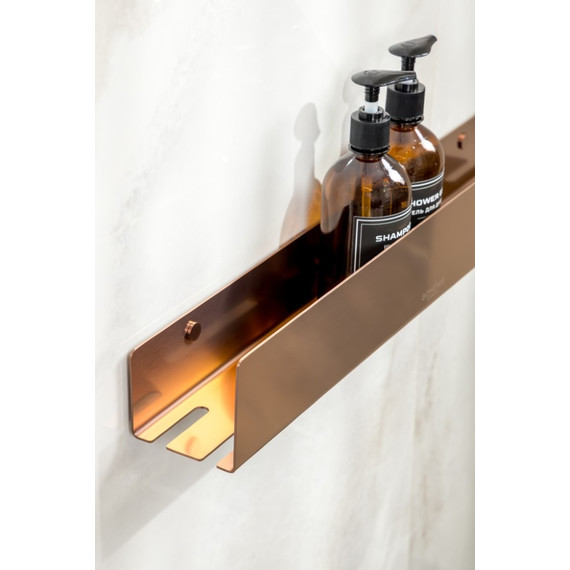 Полочка Boheme 10967-CB, цвет брашированная медь фото 3