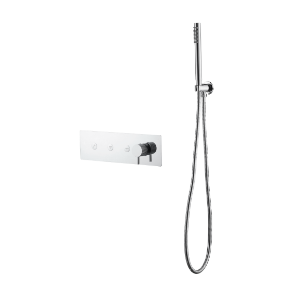 Душевая система для душа Boheme Fusion 130-SYS-CR (со скрытой частью) фото 