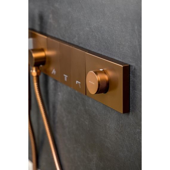 Душевая система для душа Boheme Zodiac 132-BRB, брашированная бронза фото 3