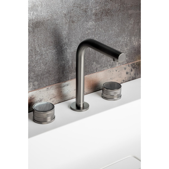 Смеситель для раковины Boheme Prestige 152-GM-PR, графит фото 2