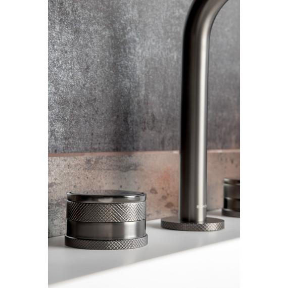 Смеситель для раковины Boheme Prestige 152-GM-PR, графит фото 3