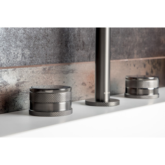 Смеситель для раковины Boheme Prestige 152-GM-PR, графит фото 5