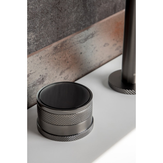 Смеситель для раковины Boheme Prestige 152-GM-PR, графит фото 4