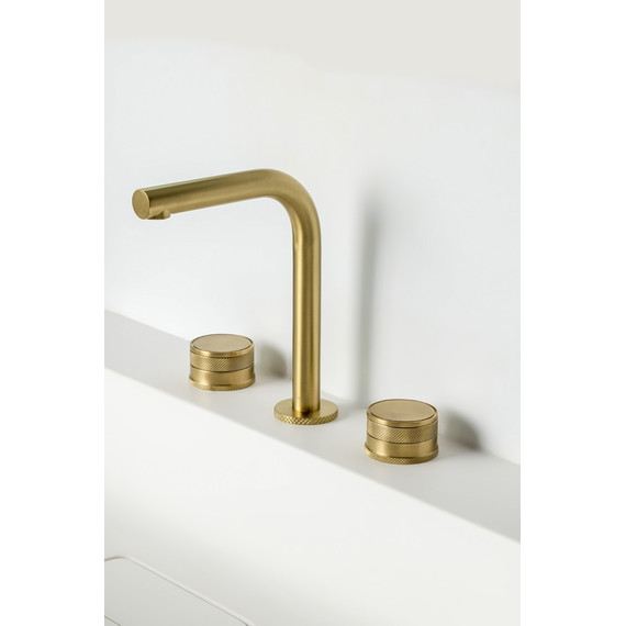 Смеситель для раковины Boheme Prestige 152-MG-PR, золото матовое фото 