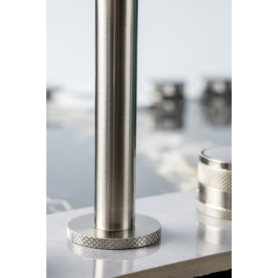 Смеситель для раковины Boheme Prestige 152-NB-PR, никель фото 4