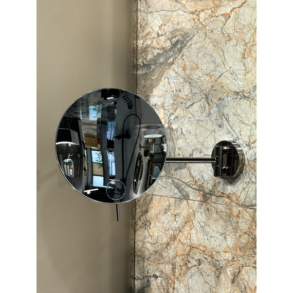 Зеркало косметическое настенное Boheme 508-GM, цвет графит фото 2