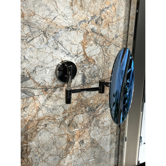 Зеркало косметическое настенное Boheme 508-GM, цвет графит фото 3